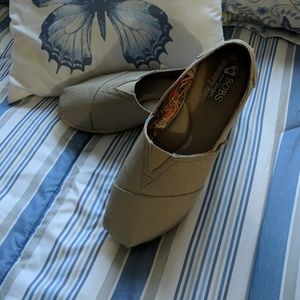 Bob's Memory Foam platform espadrilles sz 10w